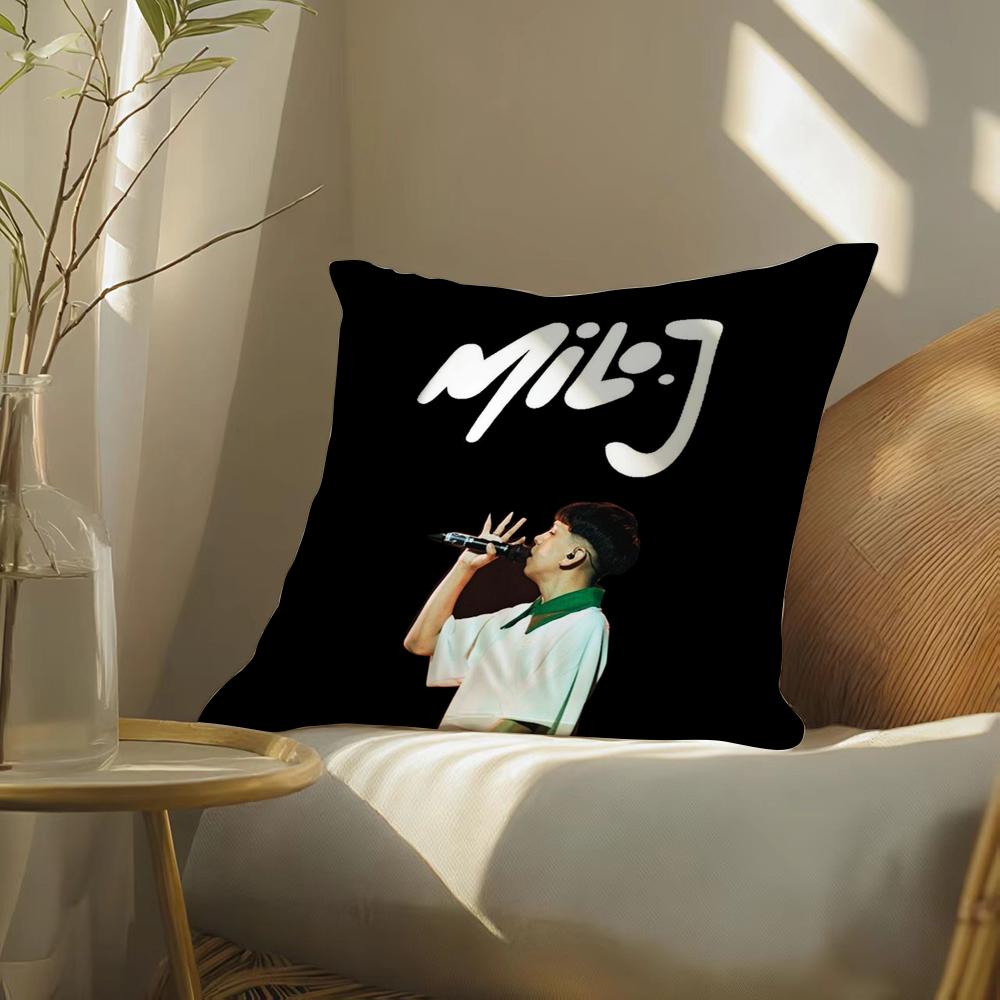 Аргентинский M-Milo J Рэпер Наволочка Мягкая Короткошерстная Плюшевая Наволочка Для Подушки Гладкая Уютная Текстура Эстетичный Чехол Для Подушки Домашний Декор