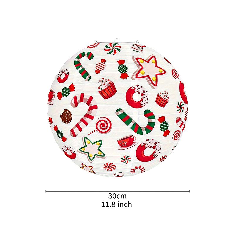 1 шт. конфеты рождественские рождественские фонарики рождественские фонарики рождественские вечеринки рождественские подвески