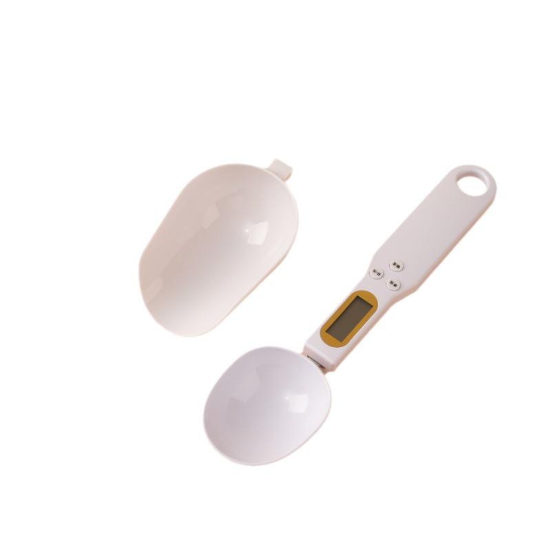 Electronic Kitchen Spoon Scale: measure coffee, food, baking ingredients accurately in small households.