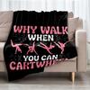 gymnastics Theme Printed Blanket - Perfect for Couch, Bed, Travel & Outdoor Use | Machine Washable, Cozy & Durable.