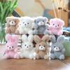Cute Cute White Rabbit Pendant Plush Toy Doll Bear Bag Hanging Keychain Doll Doll