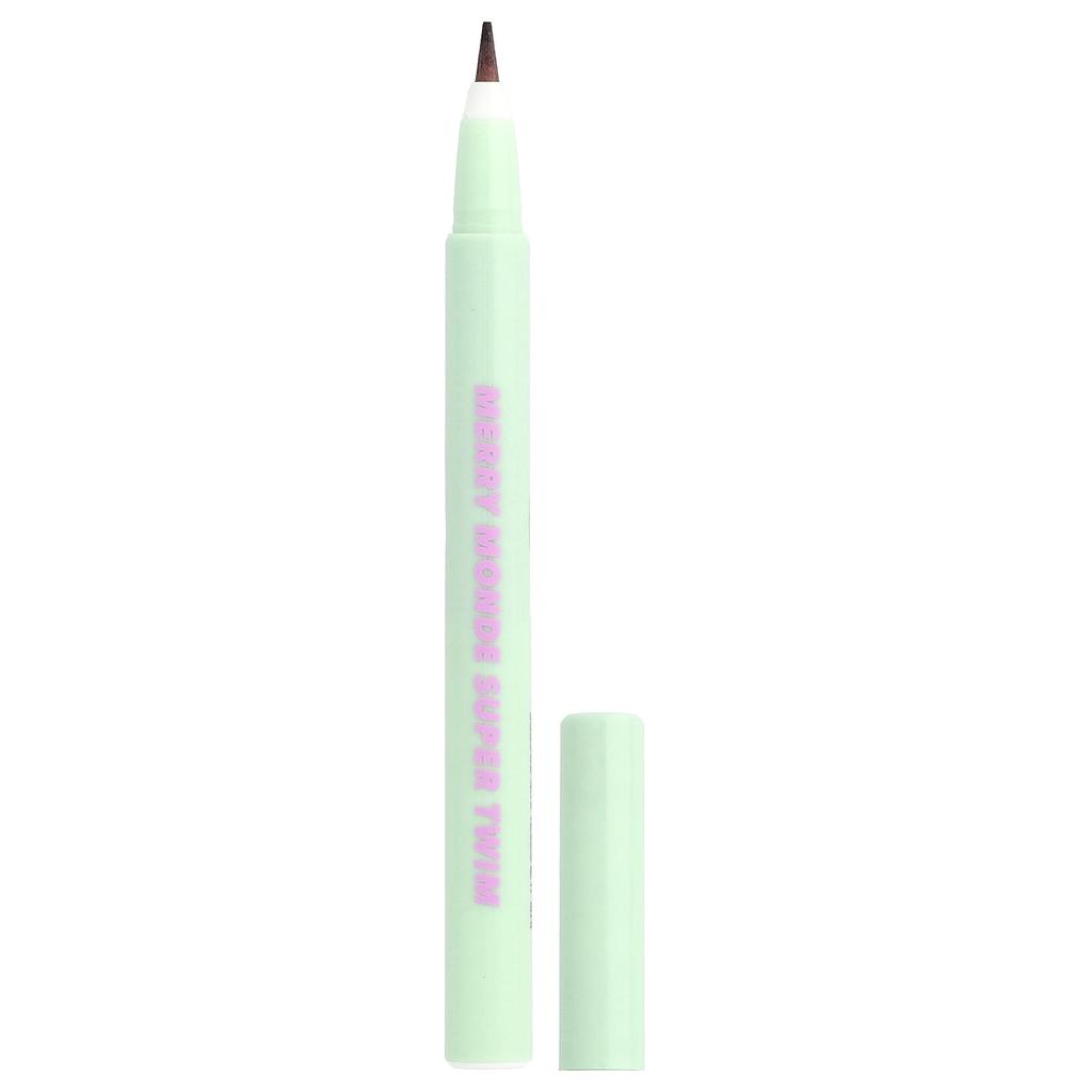 merrymonde Super Twim Pen Eyeliner, 06 Mauve Rose, 0.5ml (0.02fl Oz)