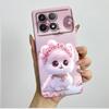 Ударопрочный чехол для телефона Xiaomi Poco X6 Pro 5G Redmi K70E Красивые Бабочки Цветы Мягкий ТПУ Корпус Poco X6Pro Бампер Задняя Крышка
