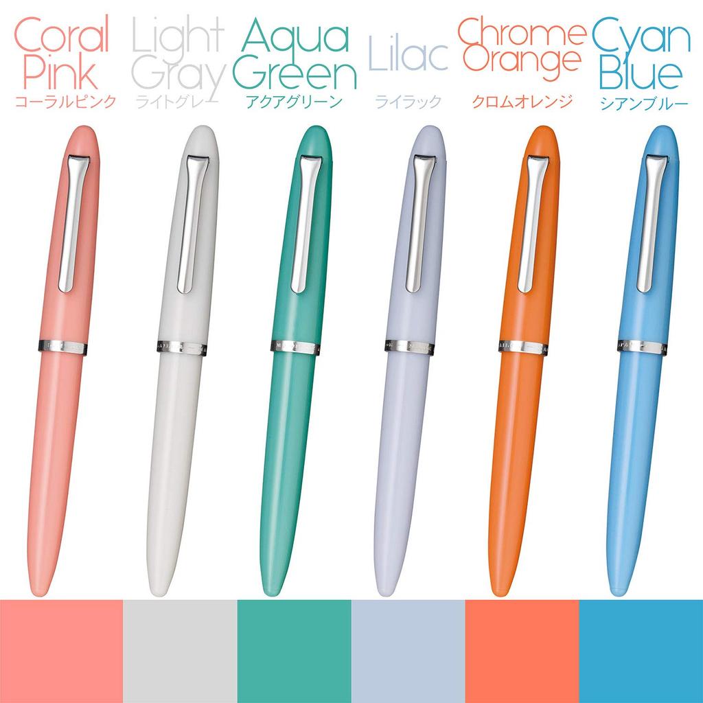 Перьевая ручка Sailor Profit Junior Chrome Orange Medium Fine 12-0222-373