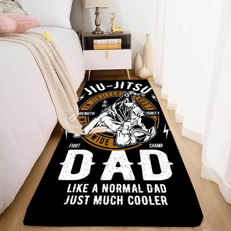 J1u-J1tsu Воин Японский B-Bjj Mma Ковер, Ковер для Гостиной Спальни Дивана Придверный коврик Декор, Детский Нескользящий Напольный Коврик Альфомбра