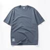 American Retro Style 300g Heavyweight Pure Cotton T-Shirt for Men, Short Sleeve, Summer Base Layer, Export Men's Clothing, All-Cotton Tee