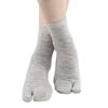 1 Pair Practical Japanese Unisex Sandal Cotton Hosiery Split Toe Socks Two Fingers Socks Flip Flop