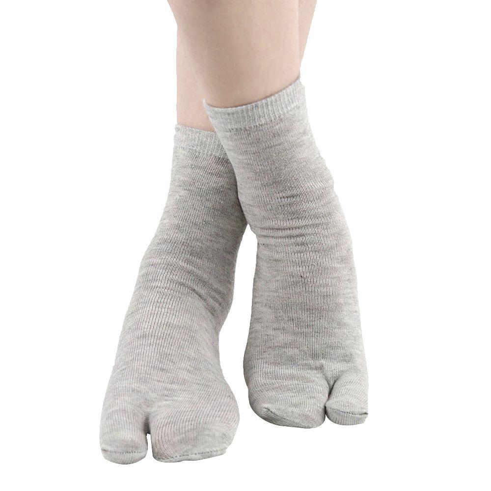 Fashion 1 Pair Men Japanese Cotton Unisex Hosiery Two Fingers Socks Split Toe Socks Flip Flop