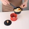 Cheese Raclette Fondue Pot Table Grill  Cheese Ice Cream Chocolate Melting Hotpot Porcelain DIY Fondue Set Butter Melter Warmer