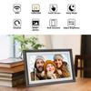 10,1-дюймовый 1280x800 IPS HD 1080P Электронный альбом Сенсорный экран Цифровая фоторамка WiFi Умная цифровая фоторамка