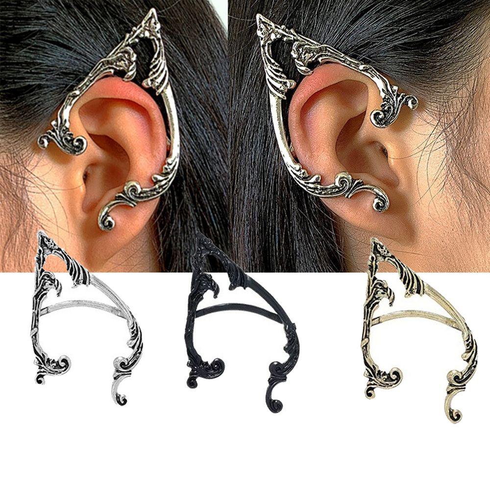 Fashion Design Ear Hook Korean Ear Bone Clip Gothic Elves Ear Cuff Women Earrings Pierced Earrings