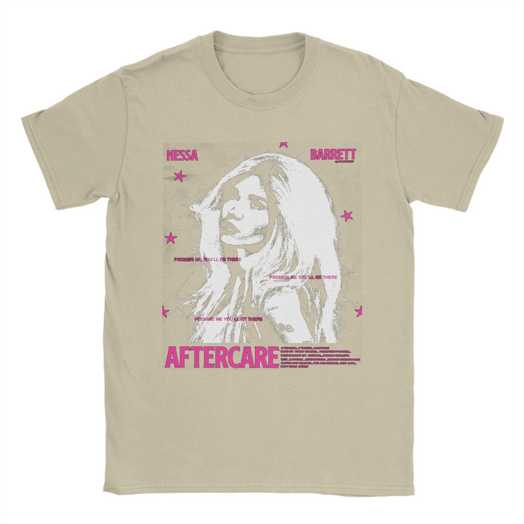 Customization Nessa Barrett Aftercare 2025 Tour T Shirt For Unisex 100 Cotton Casual Tshirt Round Neck Short Sleeve Clothes Birt