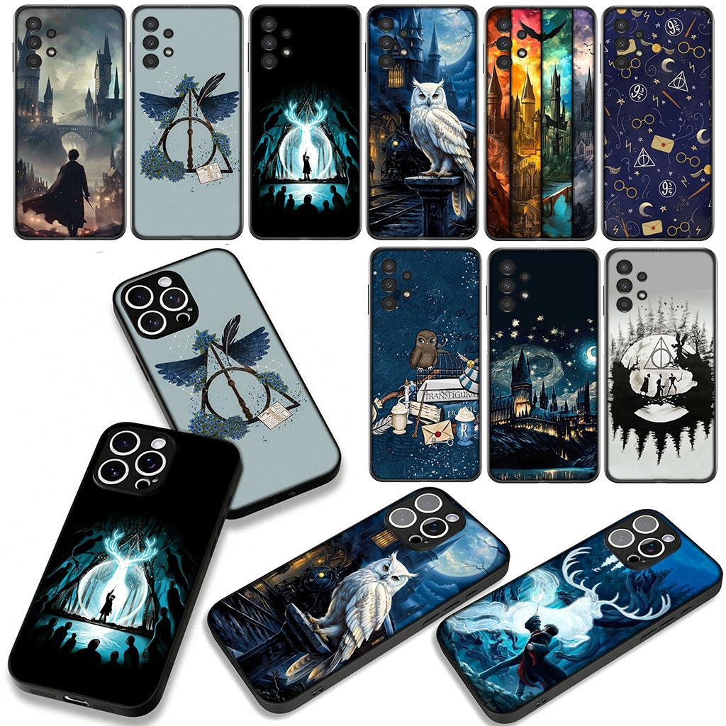 Movie Harries Wand Art Potters Phone Cover Case for OPPO A54 A40 A60 A80 A18 A16 A17 A38 A78 A79 A57 A55 A96 A15 A12 Casing
