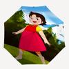 Girl,Heidi Automatic Folding Umbrella  8 Ribs Lightweight Design, Durable Iron Frame, Compact and Portable, Ideal Birthday or Christmas Gift