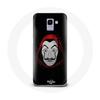 Case - La Casa De Papel - Samsung Galaxy A8 2018 - Soft - Black - Protection