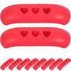 12Pcs Pot Handle Ear Covers Heat Resistant Lightweight Kitchen Pan Handle Protectors Anti-Scald for Frying Pans and Pots