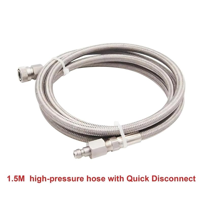 Stable CO2 Hose Adapter set CO2 refilling Connector set Multifunction CO2 Sodas Hose External Adapter set for Sodas Stream