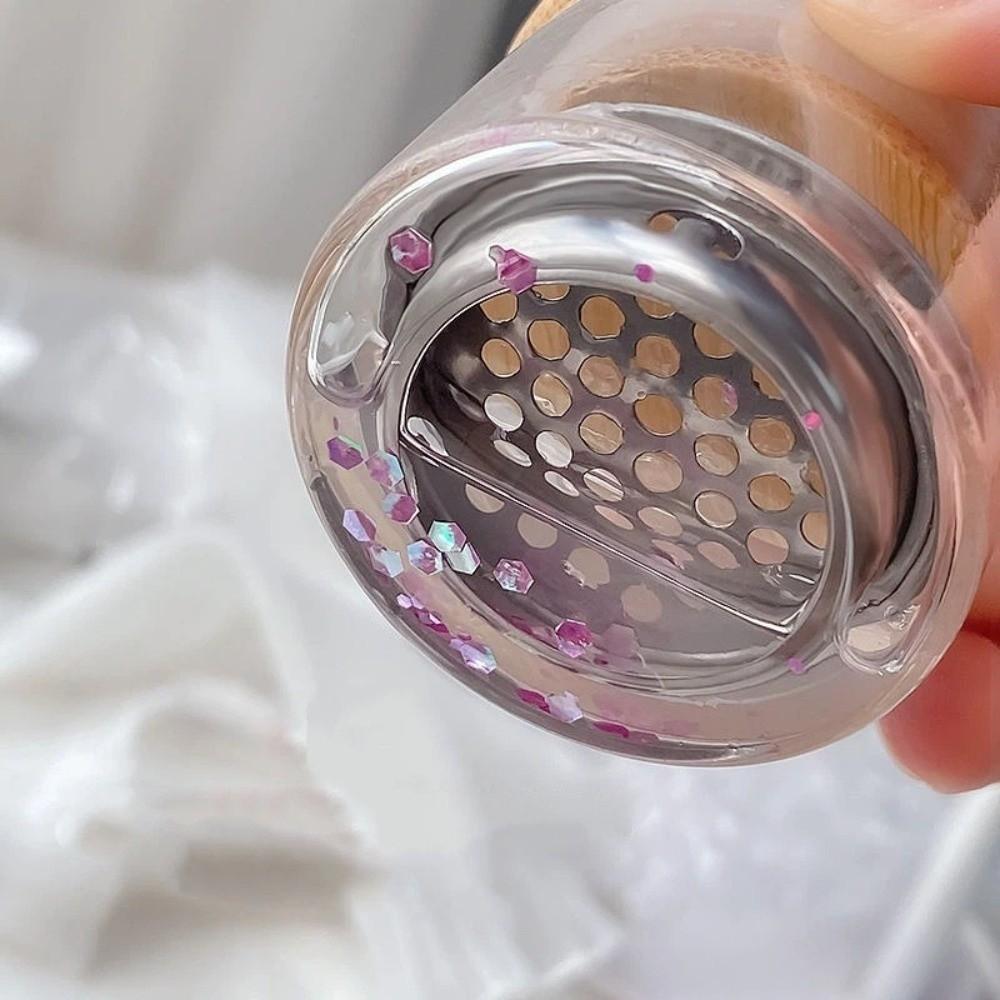 Round Nail Brush Cleaner Cup Stainless Steel Mesh Brushes Washing Cup Glitter Removal