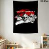 Nightmare Ultimate Metal Anthem Tapestry Wallmounted Fashion Print Atmospheric Background Cloth Wall Decoration Homestay Soft Decoration Tapestry