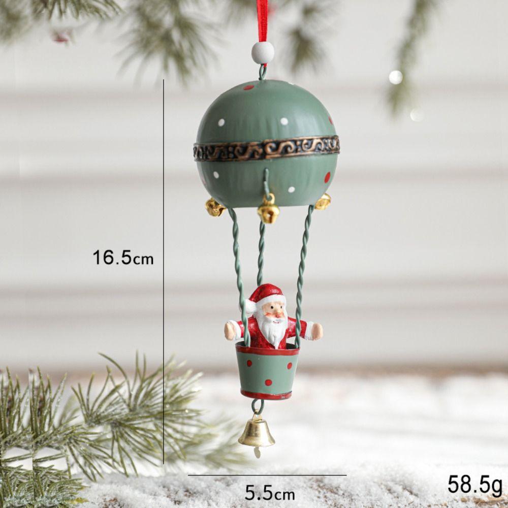 Santa Clasu Christmas Tree Ornament with Bell Xmas Ornament Ball New Xmas Decor New Year Party