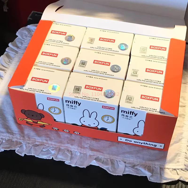 BOXFUN Миффи Серия «Найди себя» Милый Мультяшный Персонаж Наручные Часы Изящный Коллекционный Декор Милая Модная Игрушка Подарок
