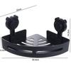 Wall Mounted Suction Cup Triangle Storage Rack Punch Free Wall Shower Shampoo Rack  for Home