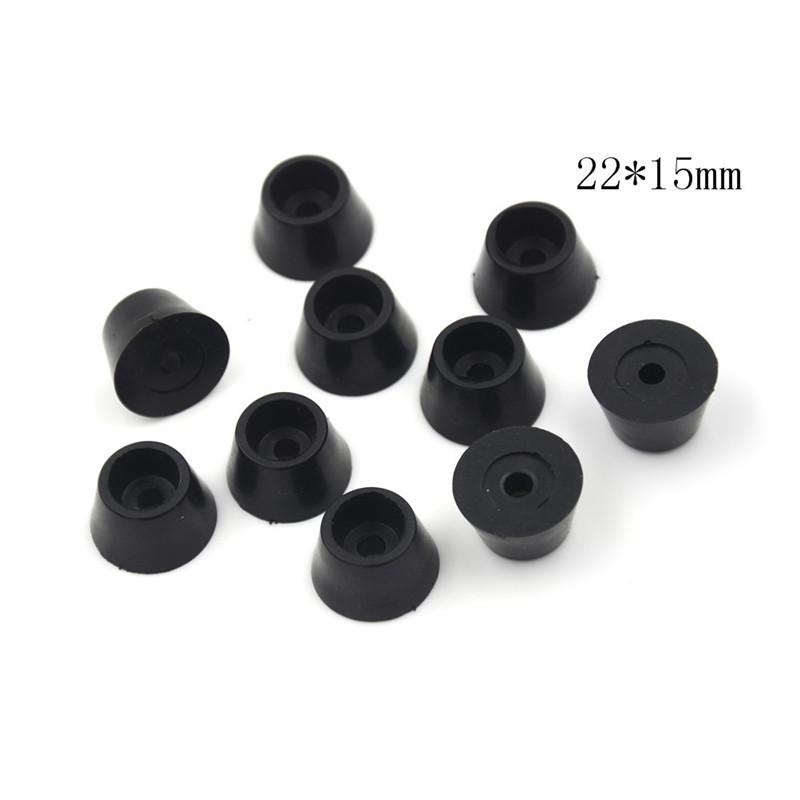 10 шт. черный резиновый круглый корпус для инструментов, ножки, круглые бамперы, подушечки