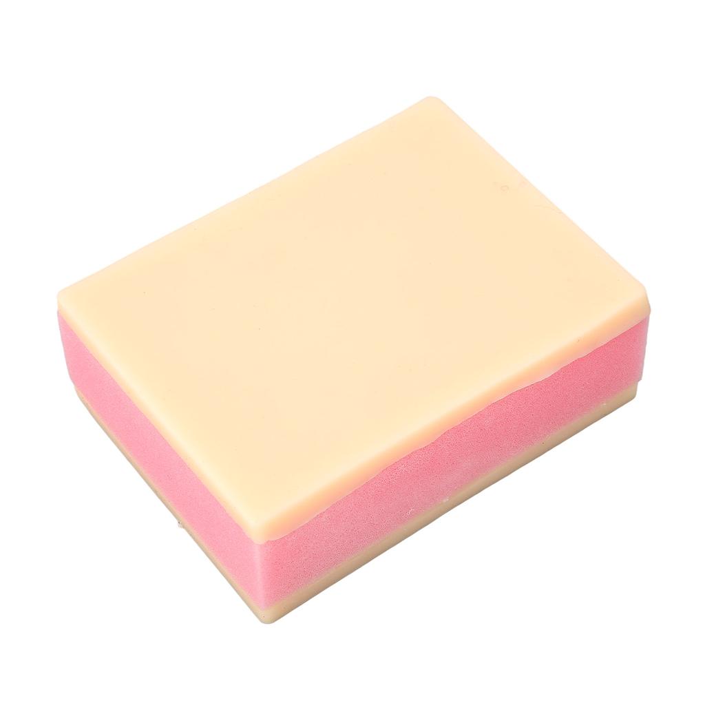 Suture Training Model 2 Silicone Skin Layers Surgical Skin Injection Practice Pad