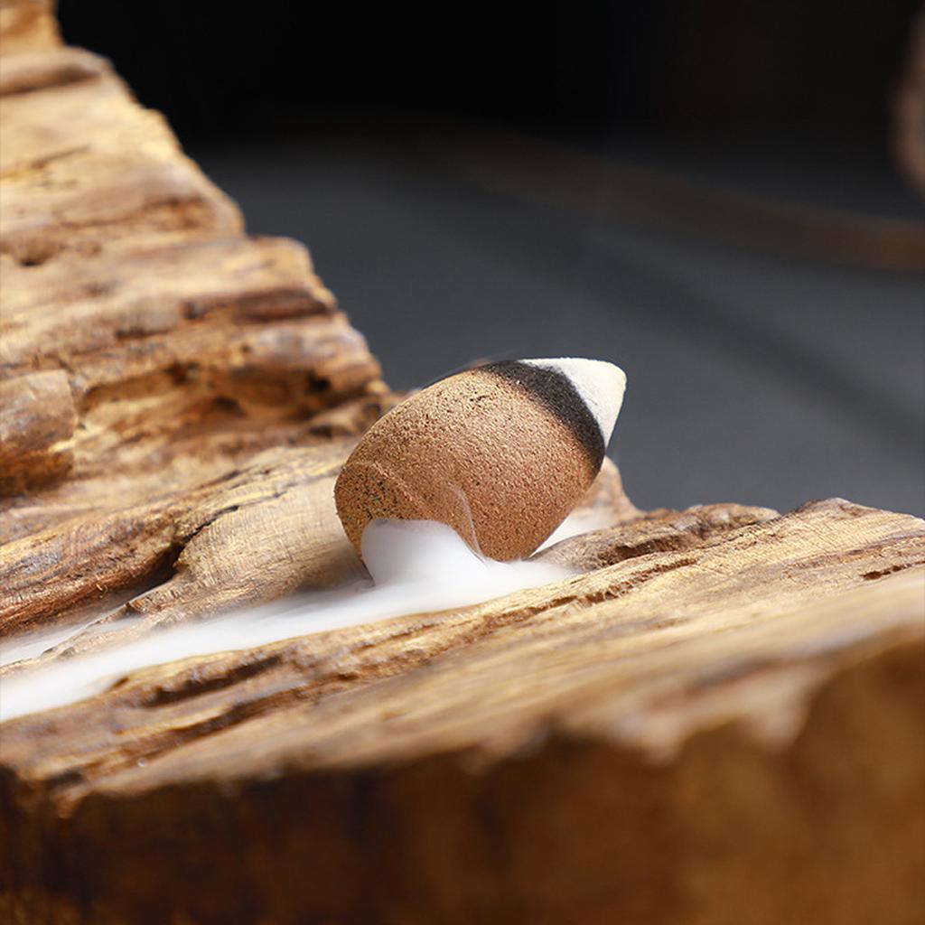 Backflow Incense 140 Backflow Incense Cones For Incense Burner ( And Floral Natural)