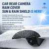 Car Rear Camera Rain Cover, Universal Rear View Camera Visor, Waterproof Shield for Vehicle Backup Camera