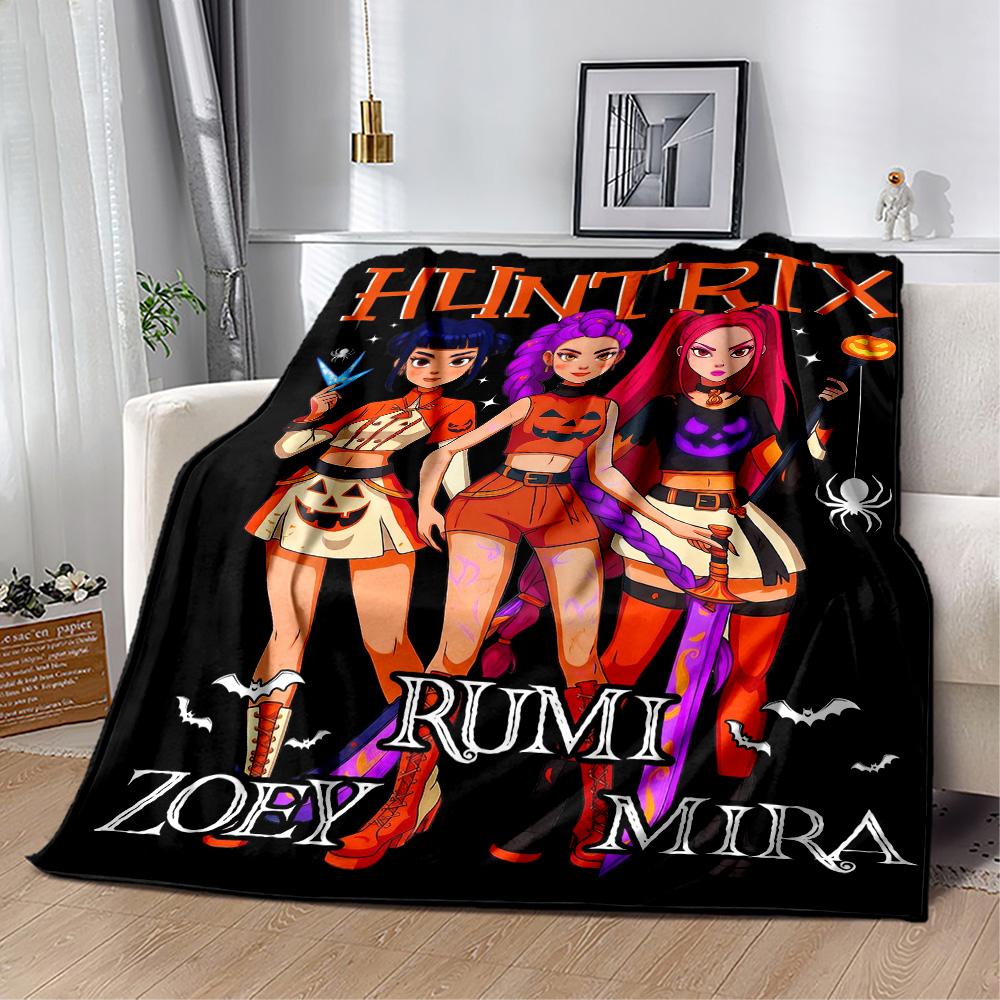 Huntress Power Squad Blanket Soft Warm Cozy Suitable for Office Picnics Couch All-Season Use Warmthful Decor Gift for Travel Home Birthdays
