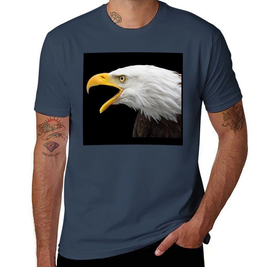 Black Eagle Classic Designs Tshirt Athletic Fit Sports Short Sleeve Top Tshirt