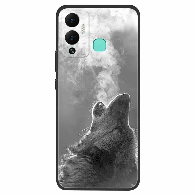 Для Infinix Hot 12 Play NFC Чехол X6816D Ударопрочный Силиконовый Мягкий TPU Чехол для Телефона для Infinix hot12 play NFC Чехол Бампер Funda