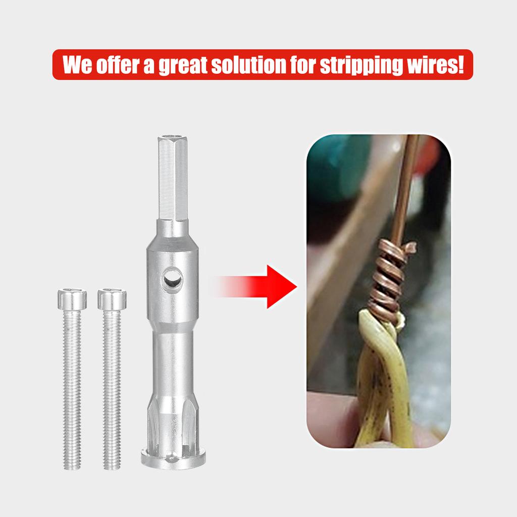 Инструмент для скручивания проводов. Инструмент для зачистки и скручивания проводов для зачистки и скручивания однопроволочных проводов 11/12/13AWG для