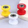 Motorbike Chain Tensioner Pulley 2Pcs 8MM 10MM Guide Wheels for Motocross Offroad Maintenance Performance Kit