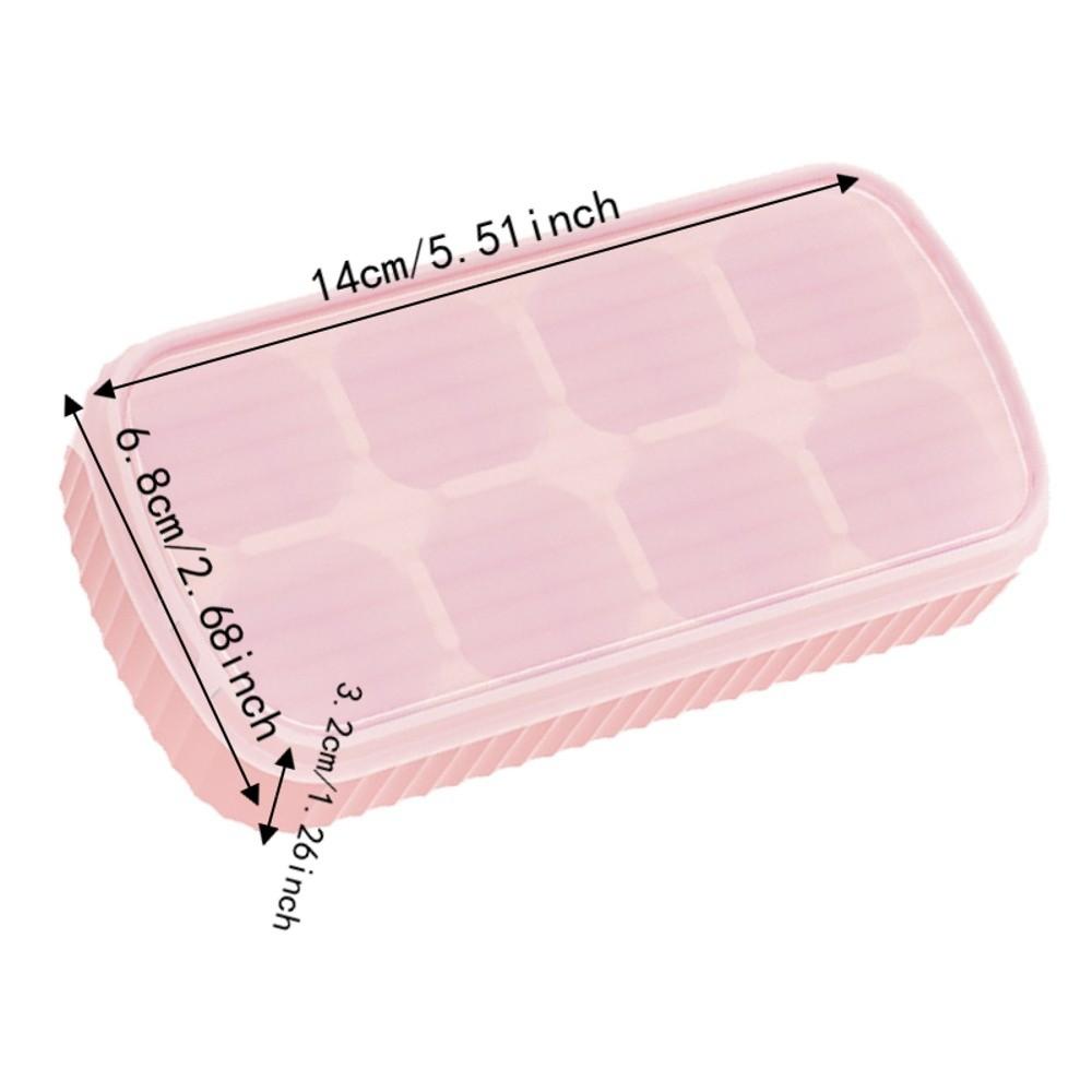 Silicone Ice Cube Trays With Lid Square Shape Flexible Ice Cube Tray Silicone Ice Cube Tray Bar