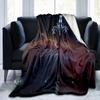 Одеяло с художественным принтом в виде холодного оружия, фланелевое мягкое плюшевое одеяло для дивана-кровати Gedruckt Bettdecke, диван Geschenk, дропшоппинг