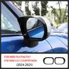 Козырек-накладка на рамку зеркала заднего вида для Mini Cooper F65 F66 F67 U25 Countryman 2024 2025, Внешние аксессуары для автомобиля