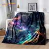 Universe Space Stars Black Hole Galaxy Earth Milky Way Soft Blanket,Soft Throw Blanket for Home Bedroom Bed Sofa Cover kid Gift