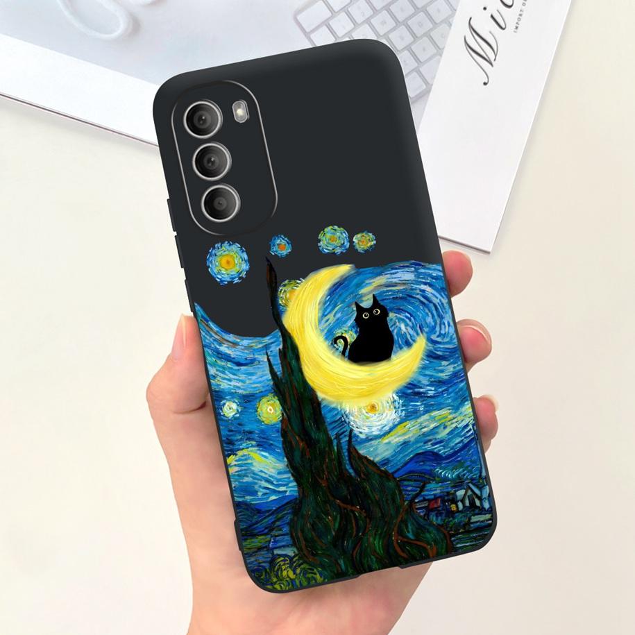 For Motorola Moto G51 G71 5G Case XT2171-2 XT2171-1 XT2169-1 Shockproof Cover Cute Rabbit Flower Phone Cases For Moto G31 Bumper