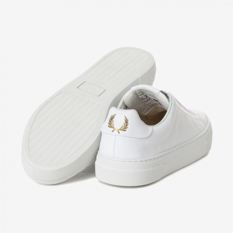 Fred Perry Мужские кожаные кроссовки B80 Кожаные Sfpm2315360 100