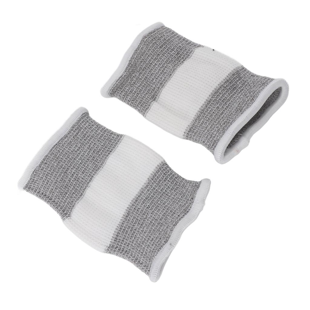 1 Pair TENS Conductive Wristband Elastic Silver Fiber Improve Circulation Electrode Wrist Wrap for