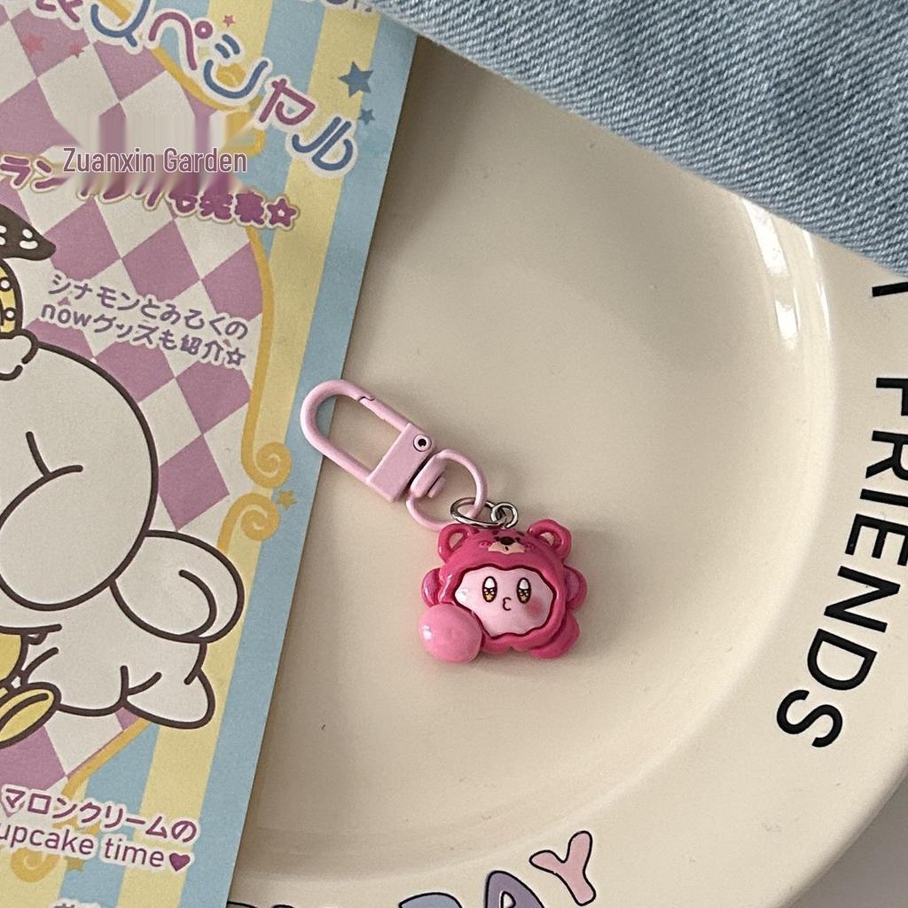 Милый брелок Кирби - Забавный мультяшный кулон на рюкзак в виде звезды для лучших друзей