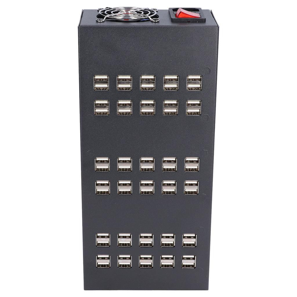 USB зарядное устройство с несколькими портами, двухрядная быстрая зарядка, рядная розетка, электростанция, вход 220 В 50 Гц