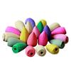 20pcs Mix Natural Reflux Incense Rose Jasmine Lavender Cones Backflow Incense Cones Sandalwood Mix Incense Cones Natural