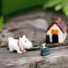 Творчество DIY Суккулентные растения Горшечные культуры Микроземельные поделки Фея Домик для собак Украшения Аксессуары