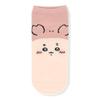 Носки Chikawa Sneaker Length Socks с изображением лица персонажа из книжного магазина подержанных товаров 03197009 [Naigai] Kani-chan для женщин 3197009-224-10 10.