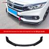 Обвес для Honda Civic 16-19 поколений: Передний сплиттер, Сплиттер, Задний спойлер, Пороги