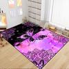 Black Girl Area Rug for Bedroom African American Girls And Boys Floor Rugs for Living Room Playroom Cartoon Art Home Decor Soft Large Carpet