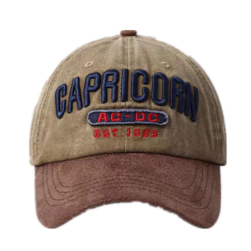 Новая кепка унисекс из стираного хлопка с вышитыми буквами AC-DC, бейсбольная кепка для активного отдыха, классические шляпы для женщин и мужчин